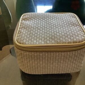 Vintage Estée Lauder new make up travel case cosmetic bag bag only new in box